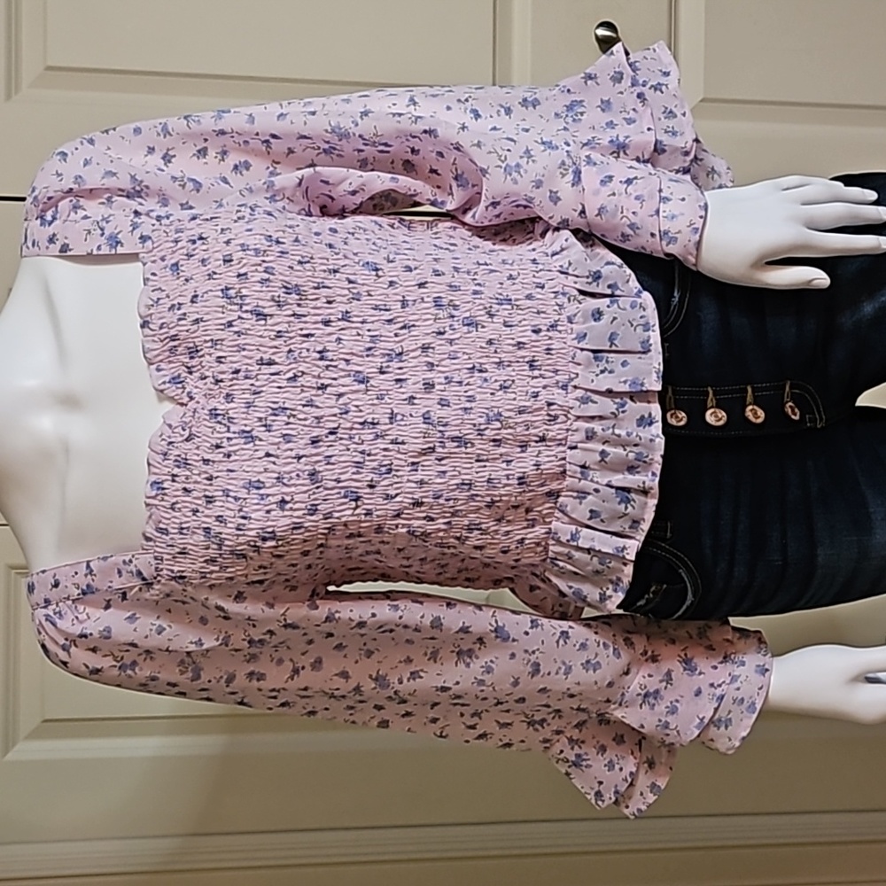 Derek Heart Floral Top